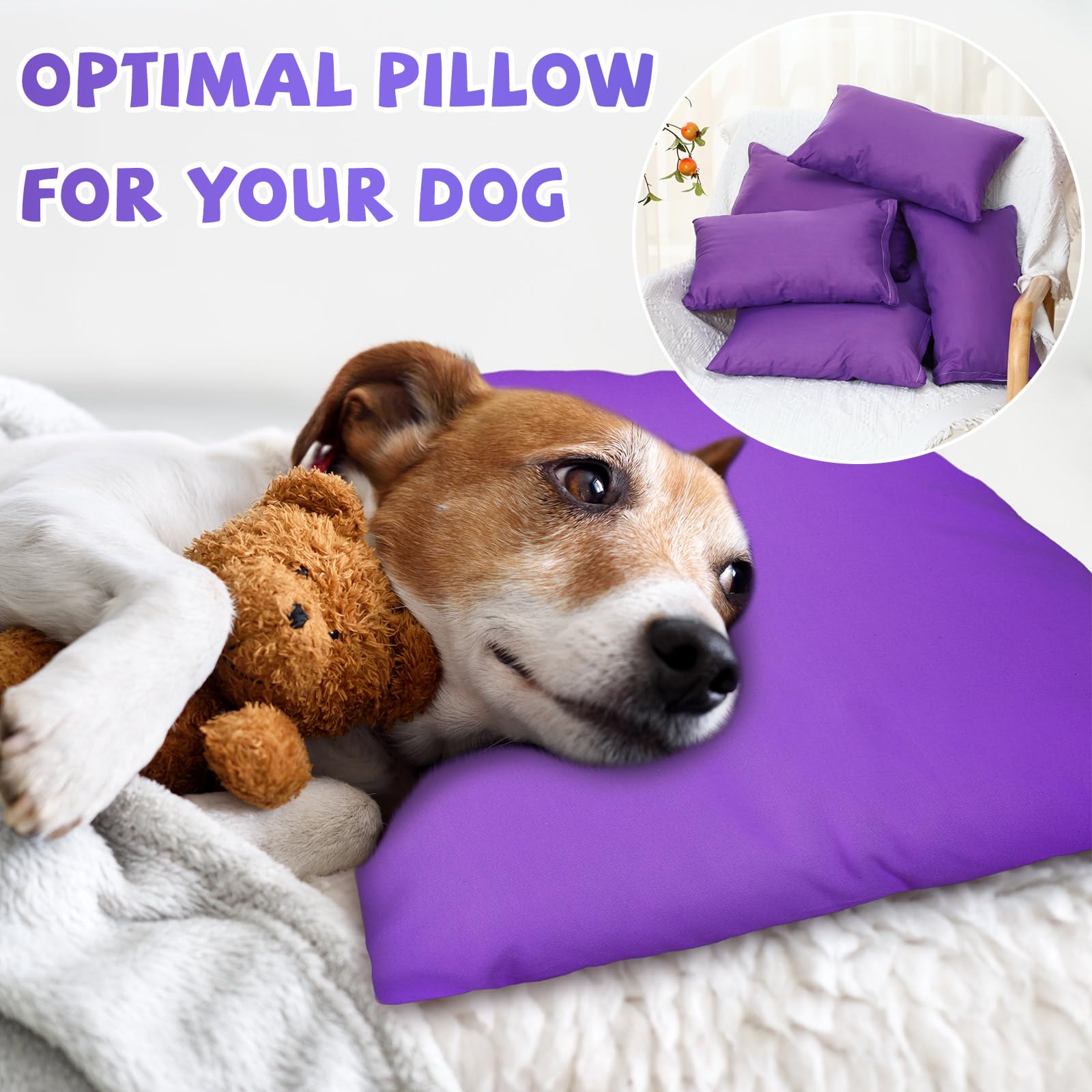 Paquete de 6 mini almohadas infantiles para guardería, almohada de viaje pequeña de 14 x 9 pulgadas, almohadas para niños pequeños, almohadas suaves y pequeñas, almohada de viaje para la siesta 5