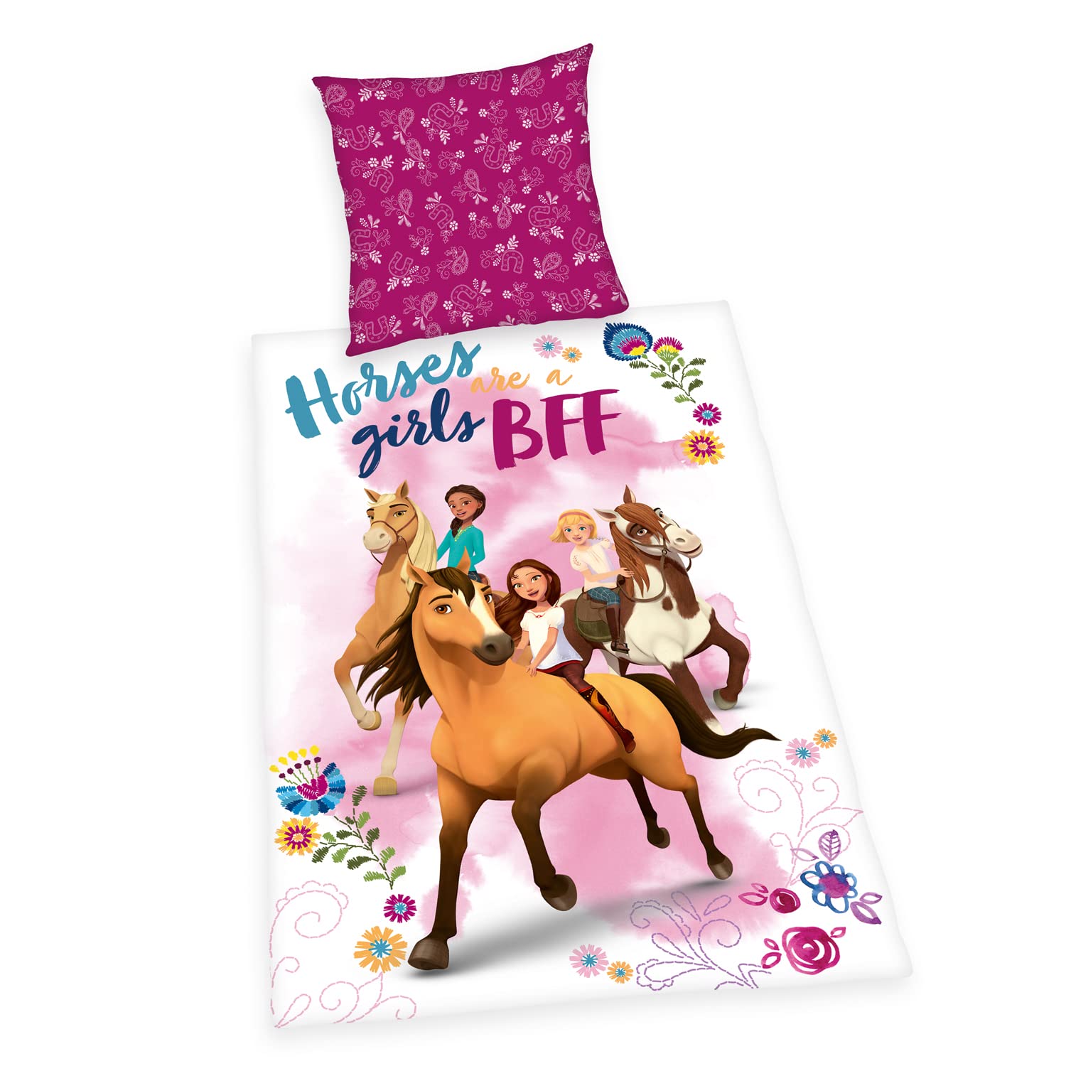 Herding Bedding Set, Multicoloured, 200 x 135 cm