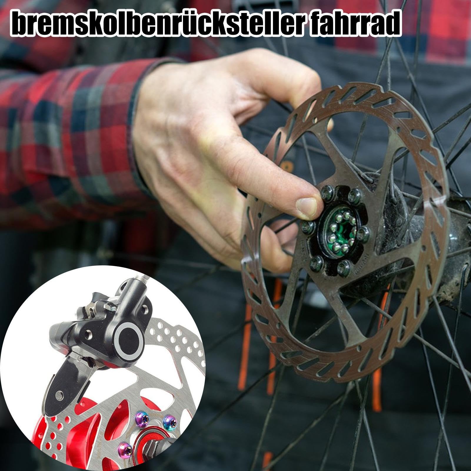 Lot De 2 Régleurs De Plaquettes De Frein Vélo - Outil Auxiliaire Plastique - Réglage Rapide Et Précis - Couleur Verte - 11