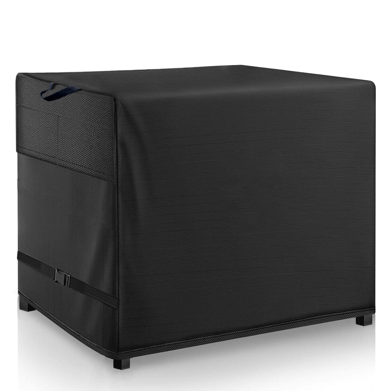 Photo 1 of Wnanan Outdoor Bar Height Dining Set Cover Suitable for 76 * 34 * 42" Patio Wicker Bar Dining Set Black- Waterproof Patio Bar Height Table and Chair Cover