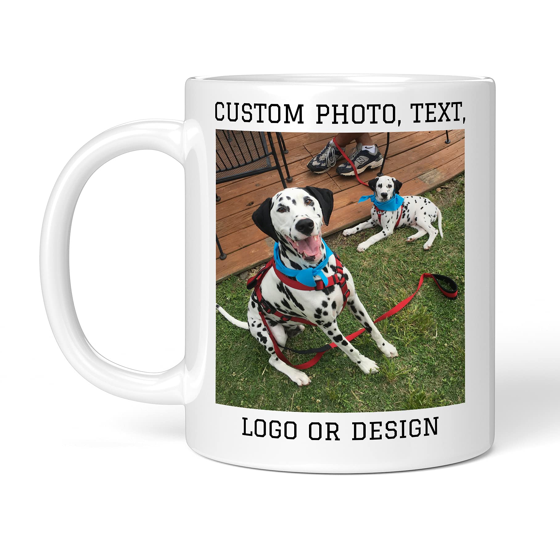 Buy Personalized Coffee Mug with Custom Photo, Text, Logo or Design