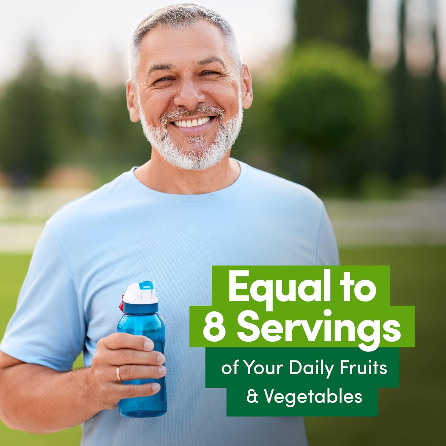 COUNTRY FARMS Super Fruits and Veggies Capsules, Whole Food Supplement, Powerful Antioxidant, Supports Energy, Immune Health, Boosts Digestive Health, 30 Organic Super Foods, 60 Servings, 2 Pack