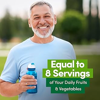 COUNTRY FARMS Super Fruits and Veggies Capsules, Whole Food Supplement, Powerful Antioxidant, Supports Energy, Immune Health, Boosts Digestive Health, 30 Organic Super Foods, 60 Servings, 2 Pack