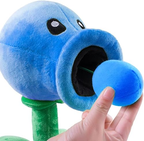 Miniatura 2 de JHESAO 8 "Plantas de guisantes y zombies Peashooter Plush Zombies Toys PVZ Plush 1 2 Peluche suave muñeca de guisante de hielo juguete nuevo
