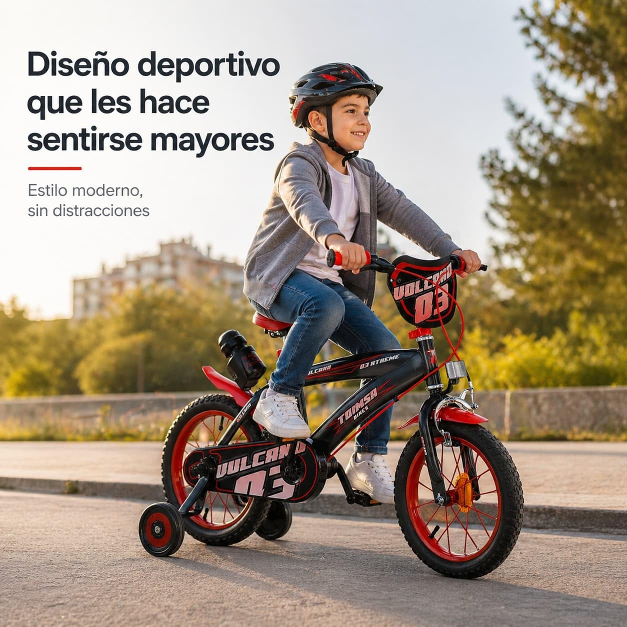 TOIMSA Bicicleta 14" Vulcano