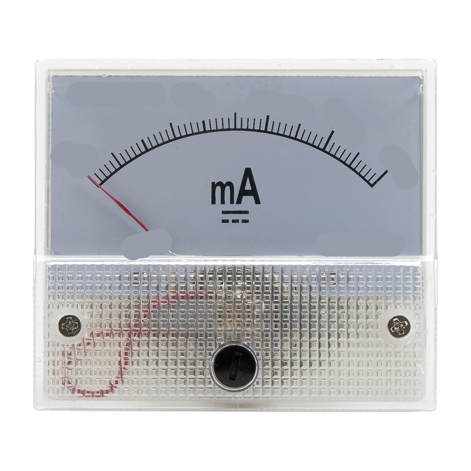 Ampèremètre 85C1-MA 200mA cadran analogique rectangulaire 64 x 56 mm