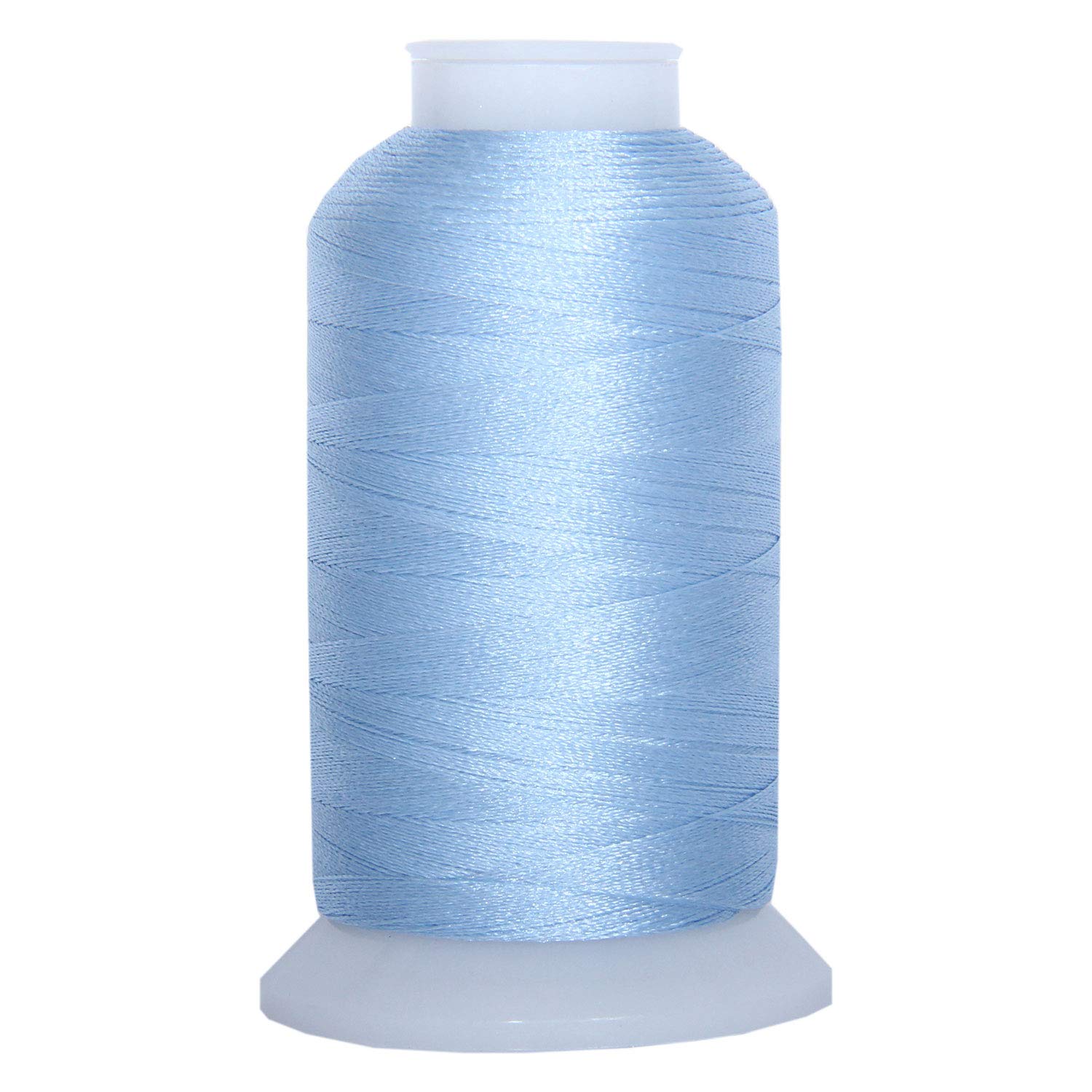 ThreadArt Polyester Machine Embroidery Thread, 1000M 40wt, Sky Blue 1027