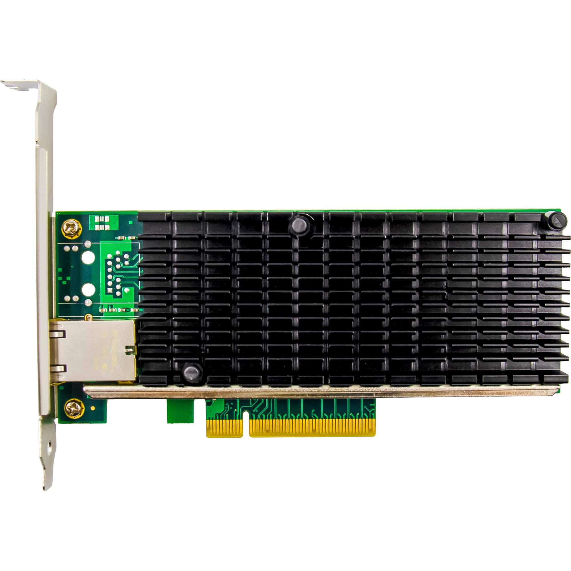 InLine® Scheda di rete da 10 Gigabit, 1 controller LAN RJ45 10 Gb/s, PCIe x8, 10 GBASE-T Ethernet, a partire da Win 7, Server 2008, Linux 2.6, con slot a basso profilo, 51132A