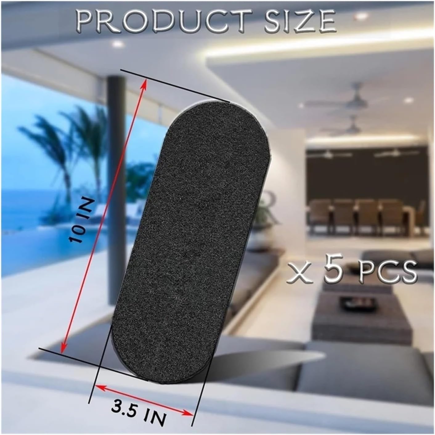 Ceiling Fan Blade Filter air Purification pad