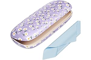 Ultra-Protective Eyewear Safeguard: Our Purple Glasses Case