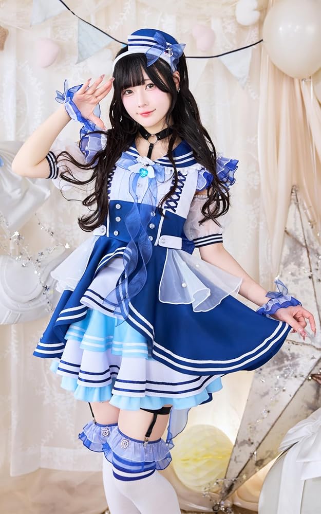 Amazon.co.jp: [Malymoon] コスプレ きゅるりんってしてみて マリン