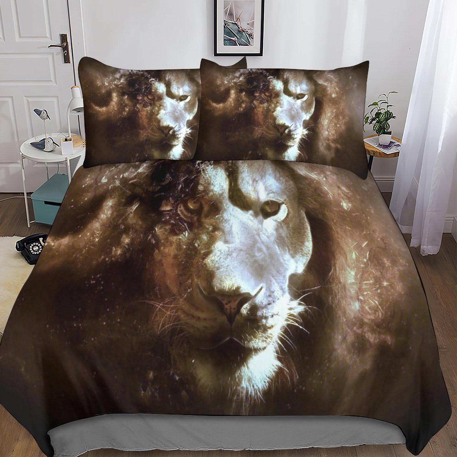 Parure de lit King de qualité supérieure ensemble de housse de couette 220x240cm
