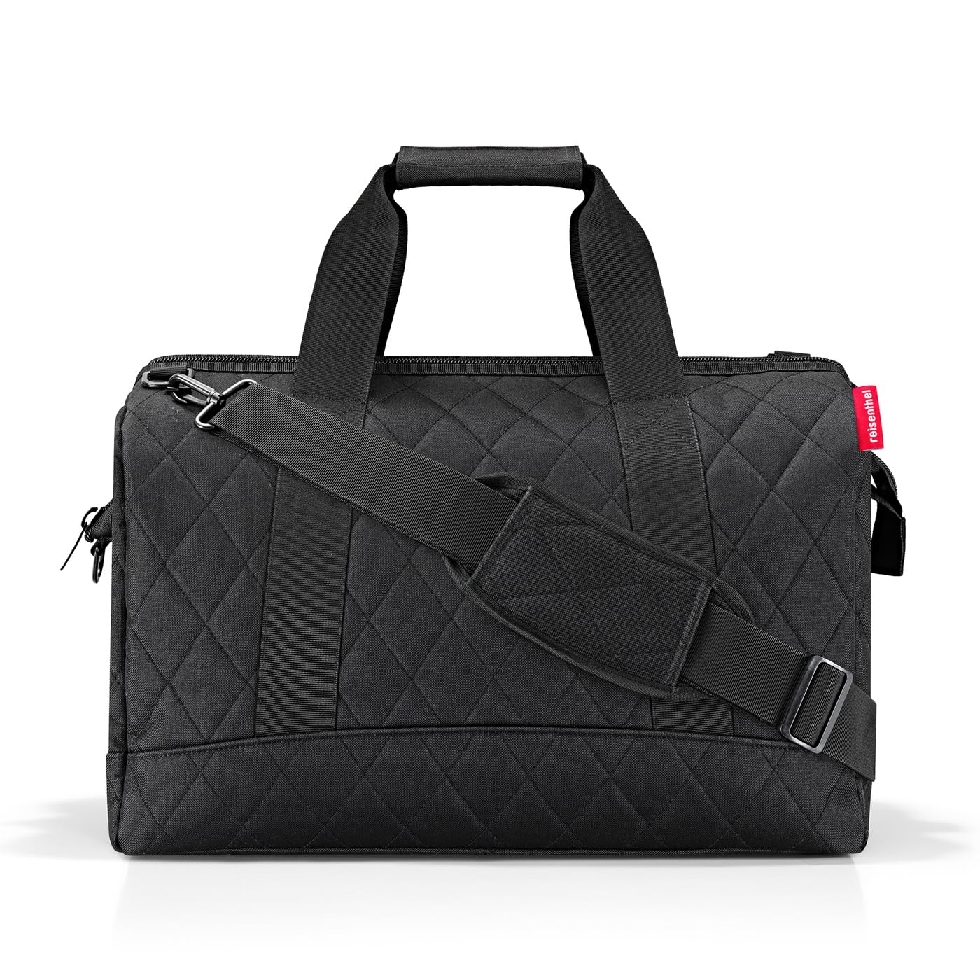 reisenthel Allrounder L Vielfältige Doktortasche zum Reisen, für die Arbeit oder Freizeit Mit funktional-stylischem Design, Couleur:Rhombus Black