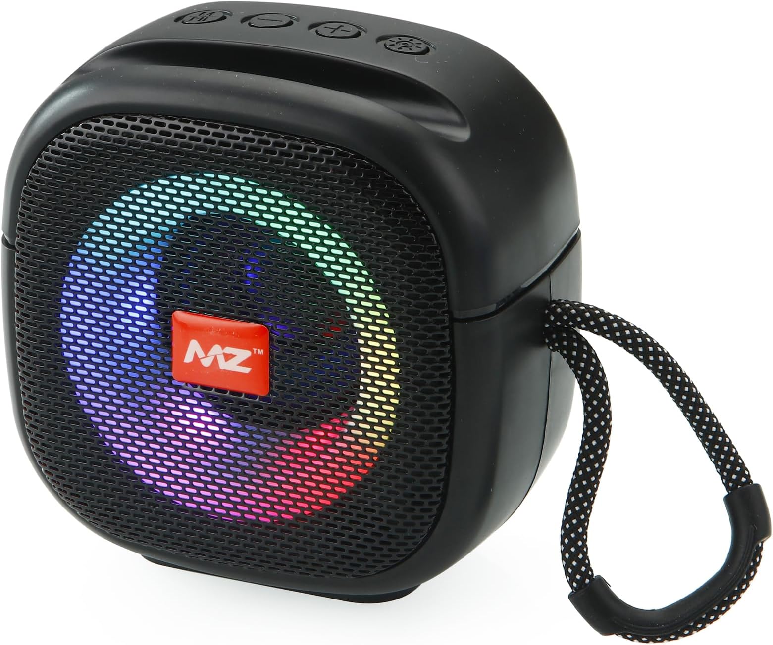 MZ M404SP (Portable Bluetooth Speaker) Dynamic Thunder Sound, in Built RGB Light 5 W Bluetooth Speaker (Multicolor)