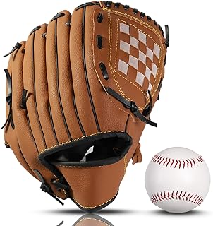 Baseball Glove + Ball Set Youth Adult Training