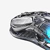 GravaStar Mercury M2 RGB 26K DPI Optical Gaming Mouse, Wireless, Programmable 5-Button (Transparent Black)