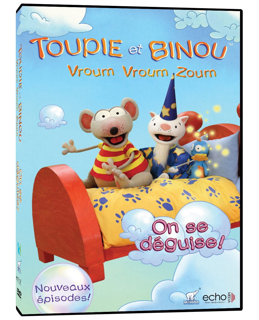 Toupie et Binou - Vroum Vroum Zoum - On se déguise! (Bilingual) [DVD]