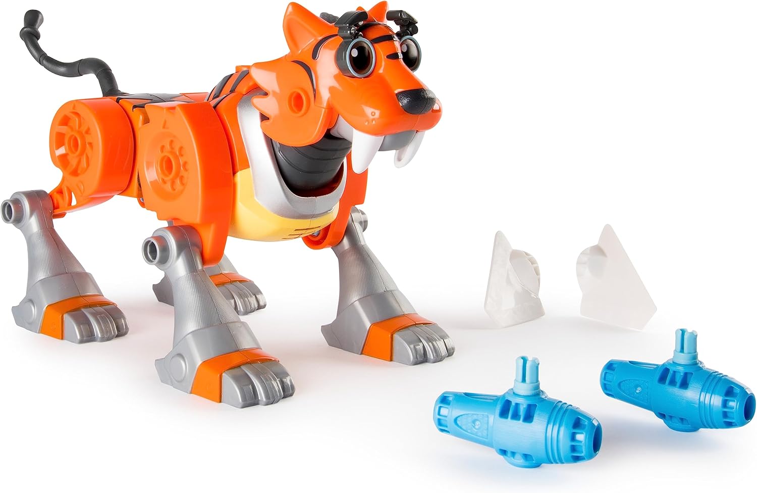 RUSTY RIVETS Tigerbot Building Set with Lights and Sounds, for Ages 3 and up