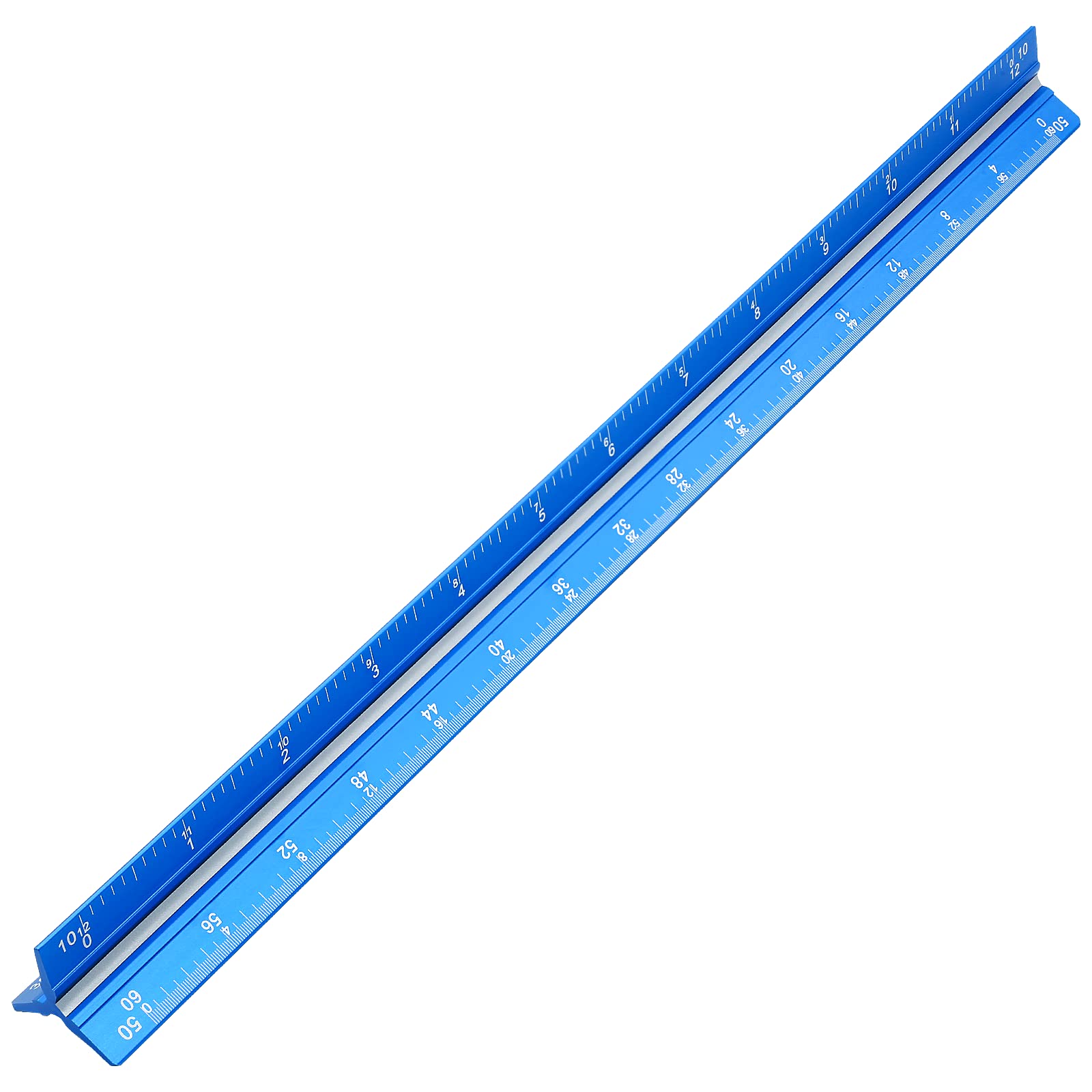 Snapklik.com : Kyuionty Engineer Scale Ruler 12 Inch, Solid Aluminum ...