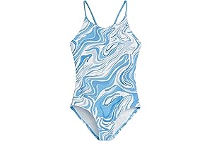 Girls' Sun Guard Hurricane Beach Sport UPF 50 One-Piece Swimsuit