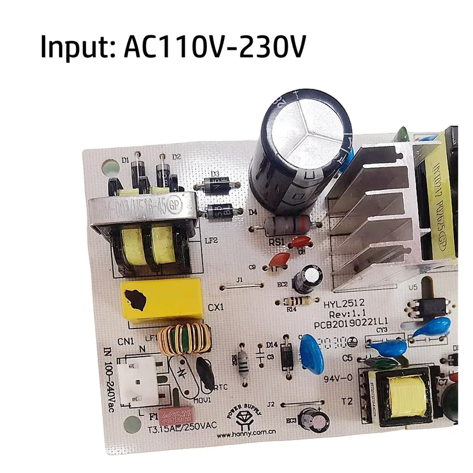 Placa de Alimentación para Vinoteca DQ04-008 AC110V-240V