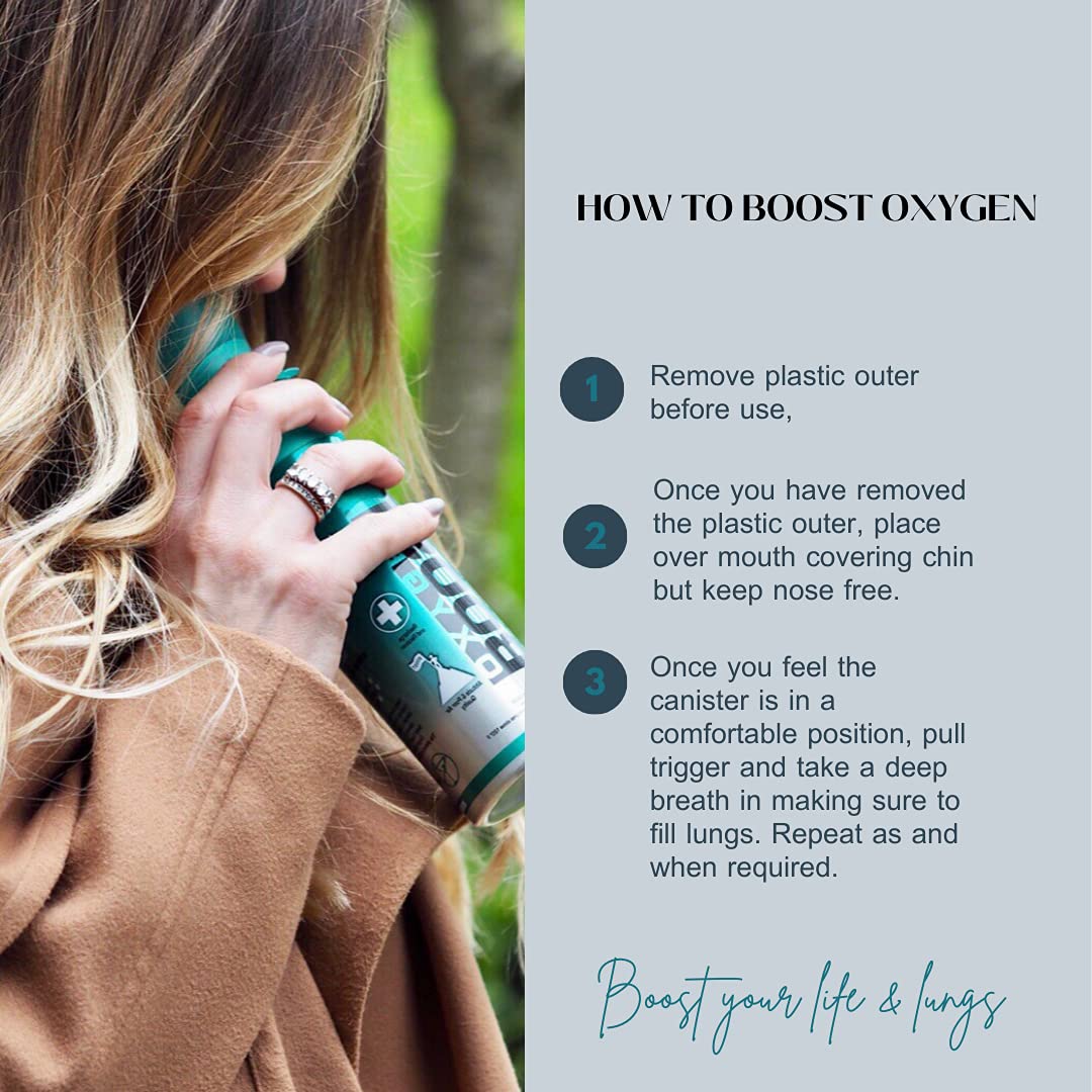 Buy Boost Oxygen Menthol Eucalyptus Oxygen Concentrator 9L 2 Pack