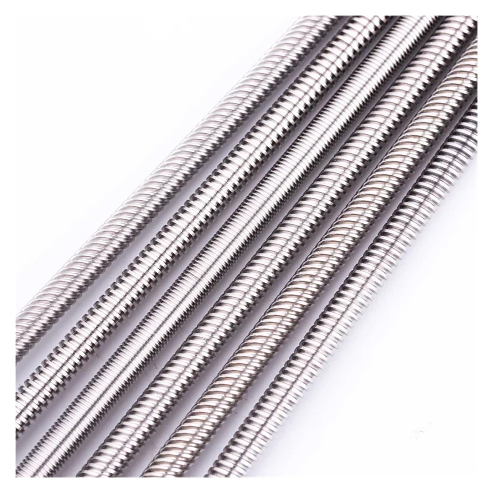 1 pieza de impresora 3D, varilla trapezoidal lineal T10, rosca de 10 mm, paso de 2/4/8/10/12 mm, longitud del eje de 150 mm, tuerca de cobre(Lead 8mm)