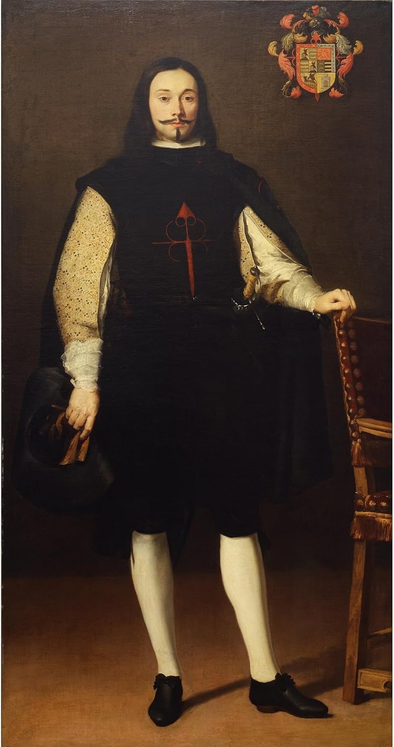 ArtDirect Portrait of Don Diego Felix by Esquivel y Aldama Unframed Art Print Giclee Poster by Bartolomé Estebán Murillo - Ready for Framing with Customization Sizes 5x10, 7x14, 10x20, 19x36, 25x48 and 31x60 inches