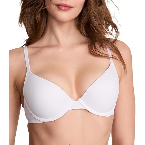 Victoria's Secret Lightly Lined Wireless T Shirt Bra, Moderate Coverage, Adjustable Straps, Smooth, Bras for Women