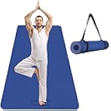 Extra Wide Yoga Mat for Women and Men (72