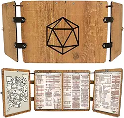 Escudo do mestre para RPG – Dungeon Master's screen - RPG (D20)