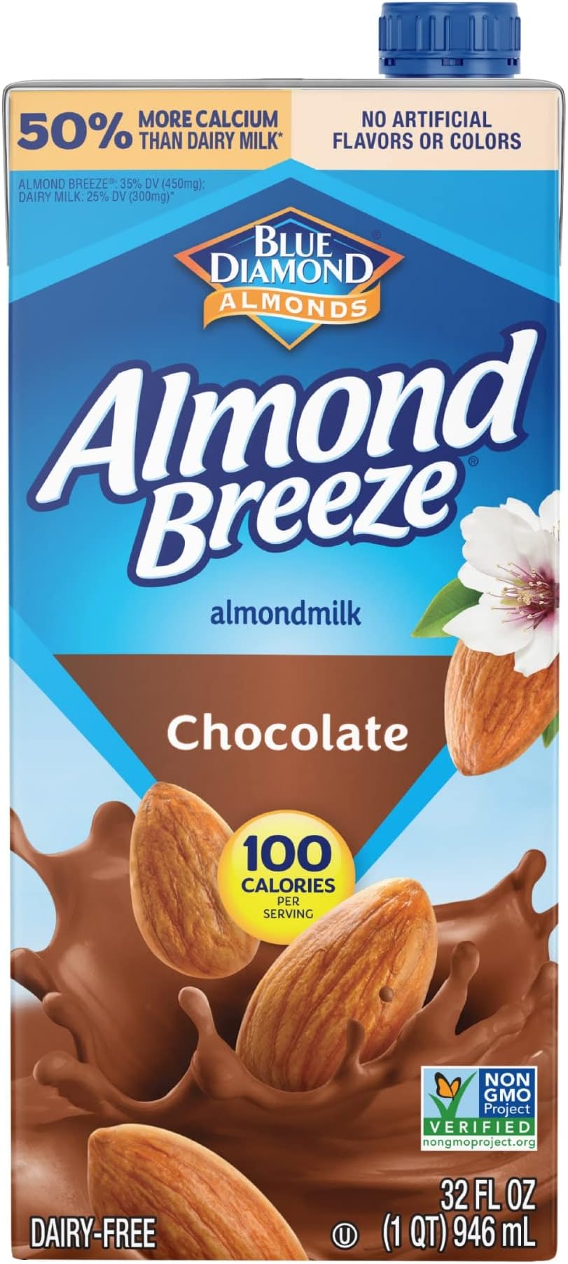 Almond Breeze, Dairy Free Almondmilk,, Chocolate, 32 Fl Oz