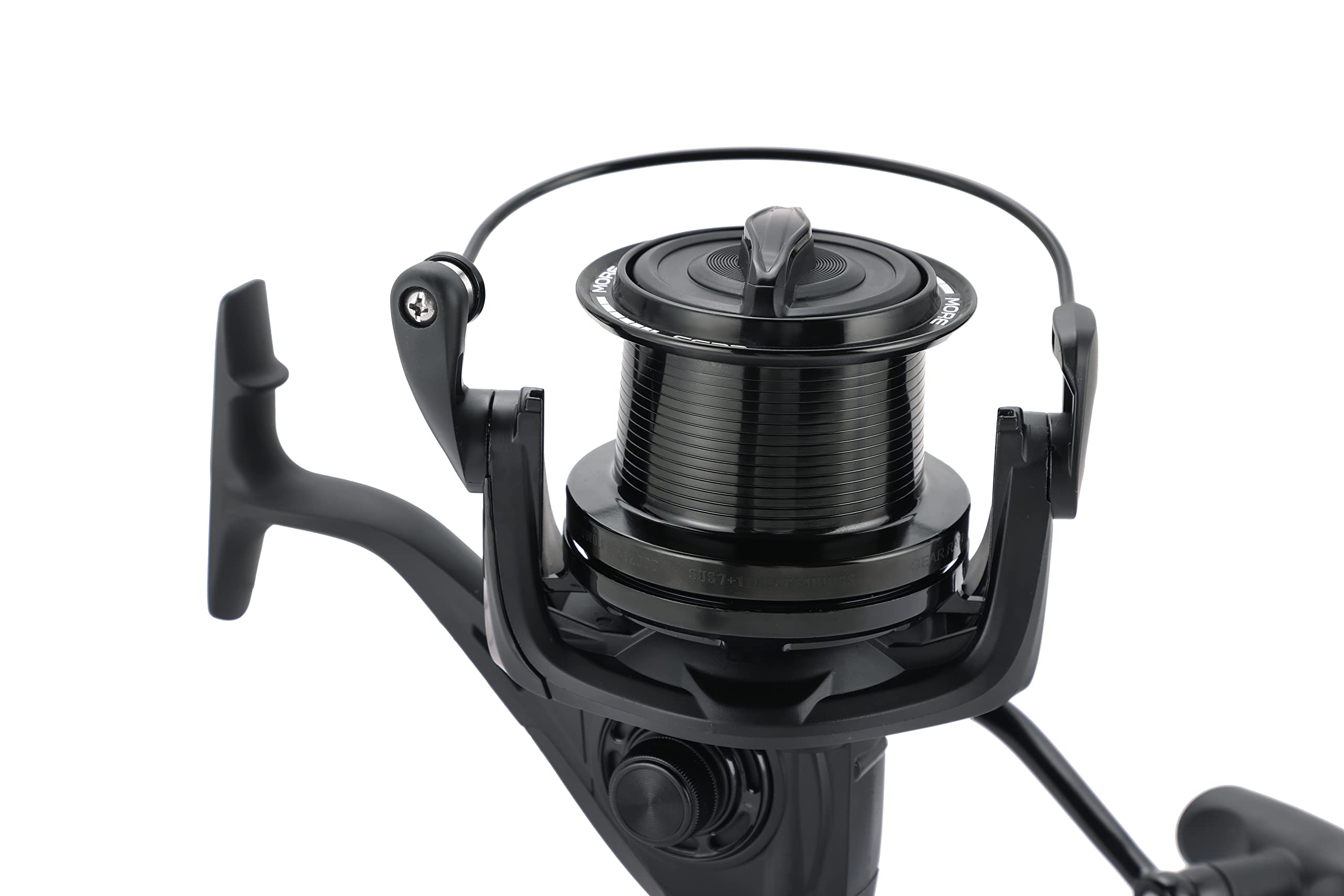 CarpOn SC-14000 Moulinet de pêche à la carpe Noir Ratio 4,7:1