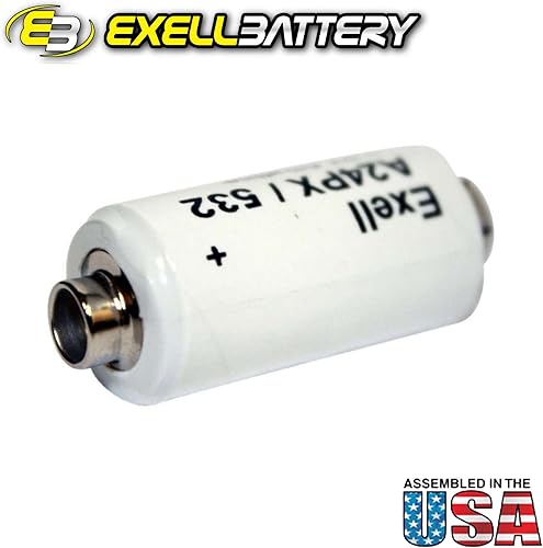 Miniatura 2 de Batería alcalina Exell A24PX de 3V compatible con cámaras Polaroid Modelos: 103, 104, 125, 135, Polaroid 215, V24PX, RPX24, A24PX, EPX24, 2LR50,