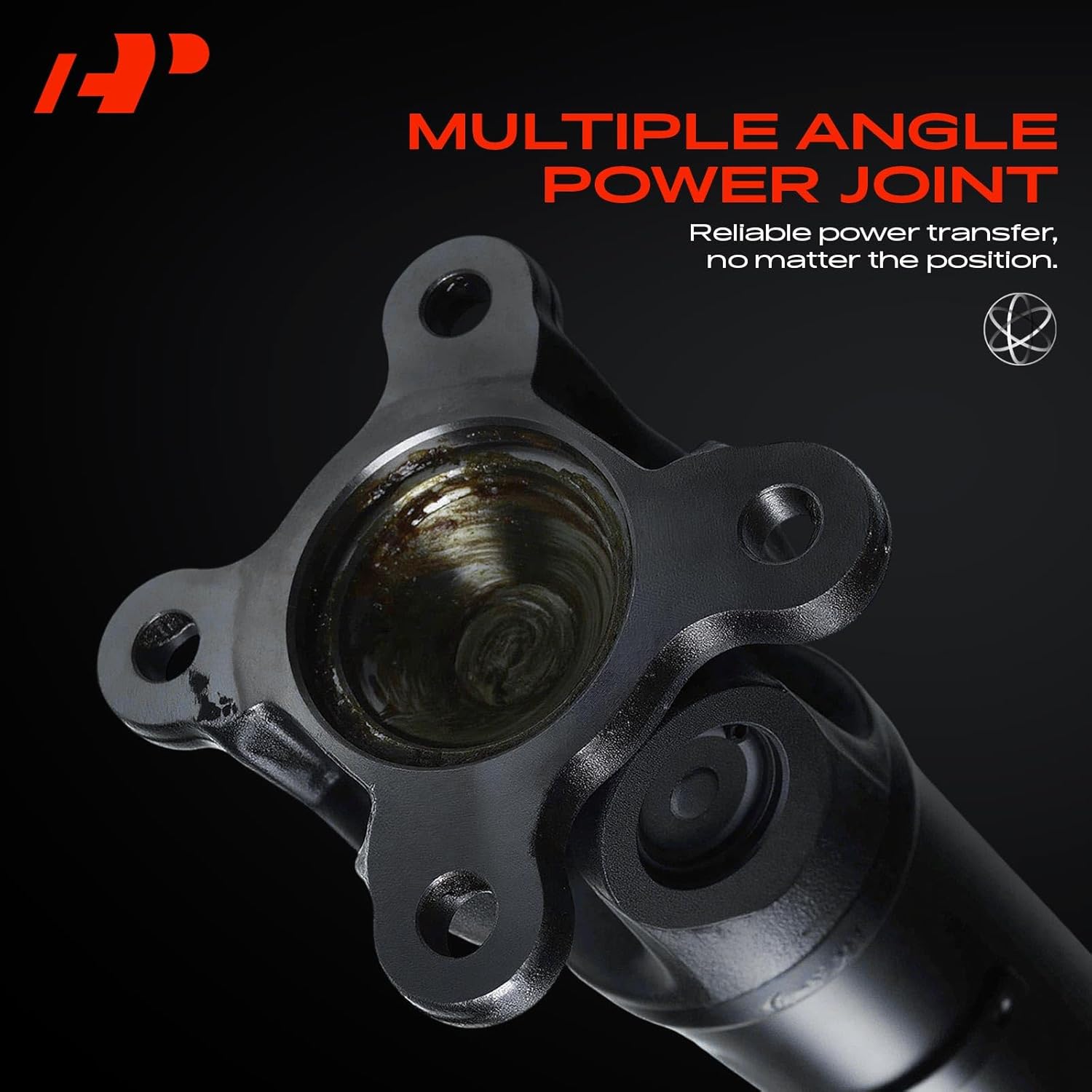 A-Premium Rear Drive Shaft Driveshaft Assembly Compatible with 2009-2011 Chevrolet Traverse & 2007-2011 GMC Acadia & Buick Enclave & Saturn Outlook, V6 3.6L, AWD, Replace#25995545 15885332, Prop Shaft