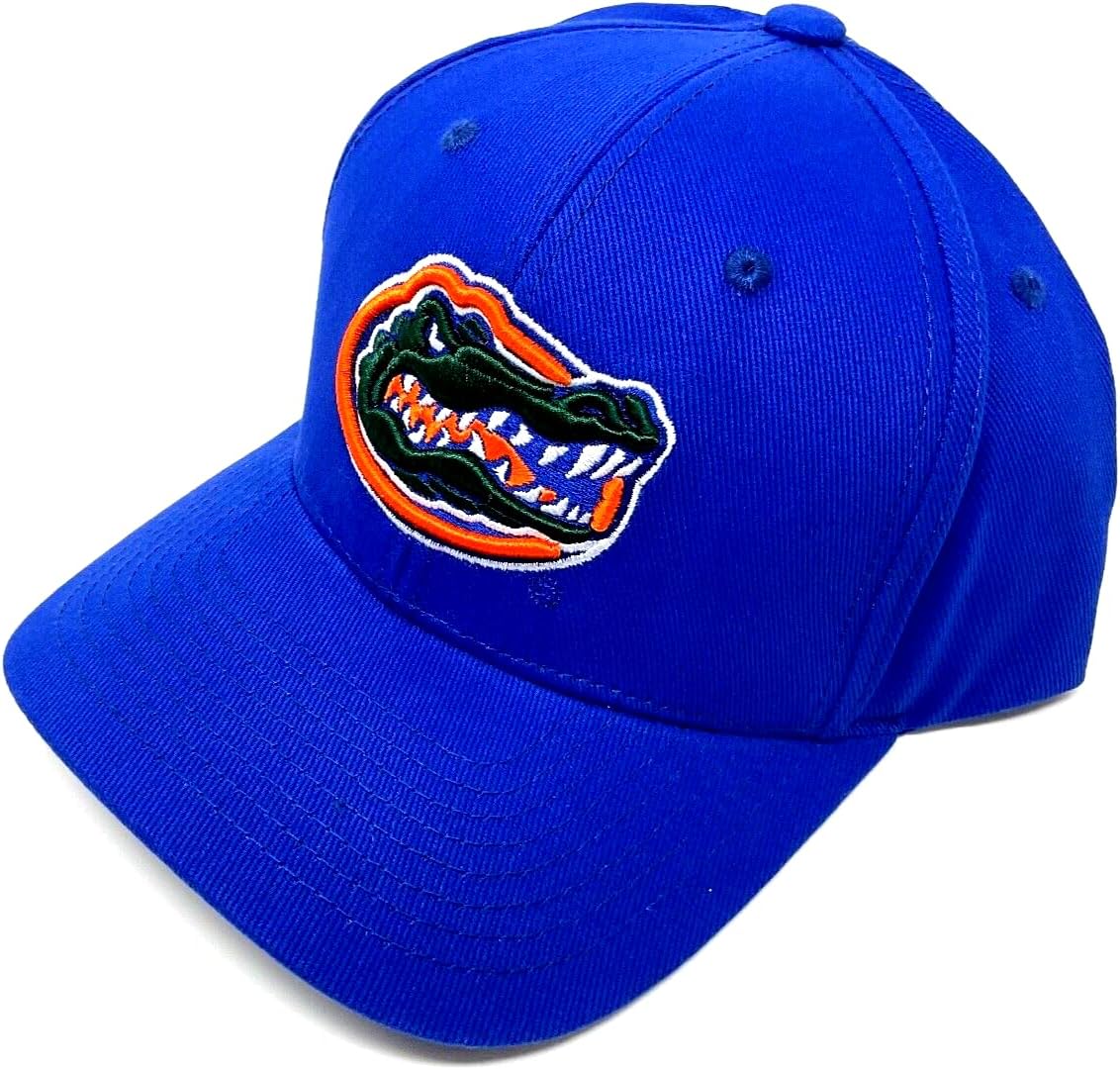 MVP Florida Gators Mascot Logo Royal Blue Curved Bill Adjustable Hat