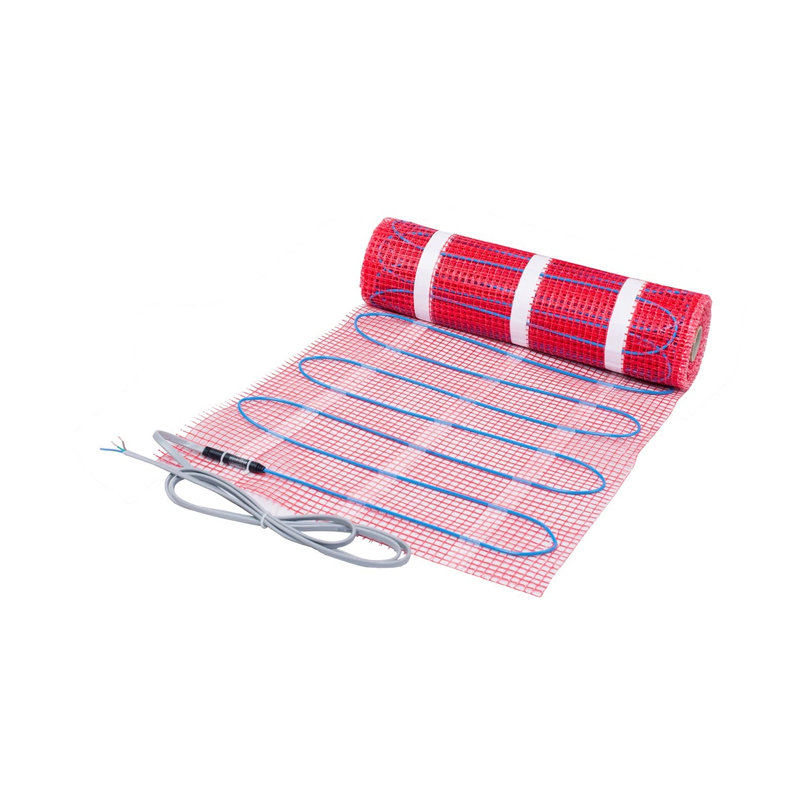 Riscaldamento a Pavimento Autoadesiva Fai da Te Sistema di Kit di Riscaldamento radiante Indoor underfloor per Piastrelle in Ceramica Cemento Marmo terrazzo Pavimento in Laminato (Size : 0.5 Square M