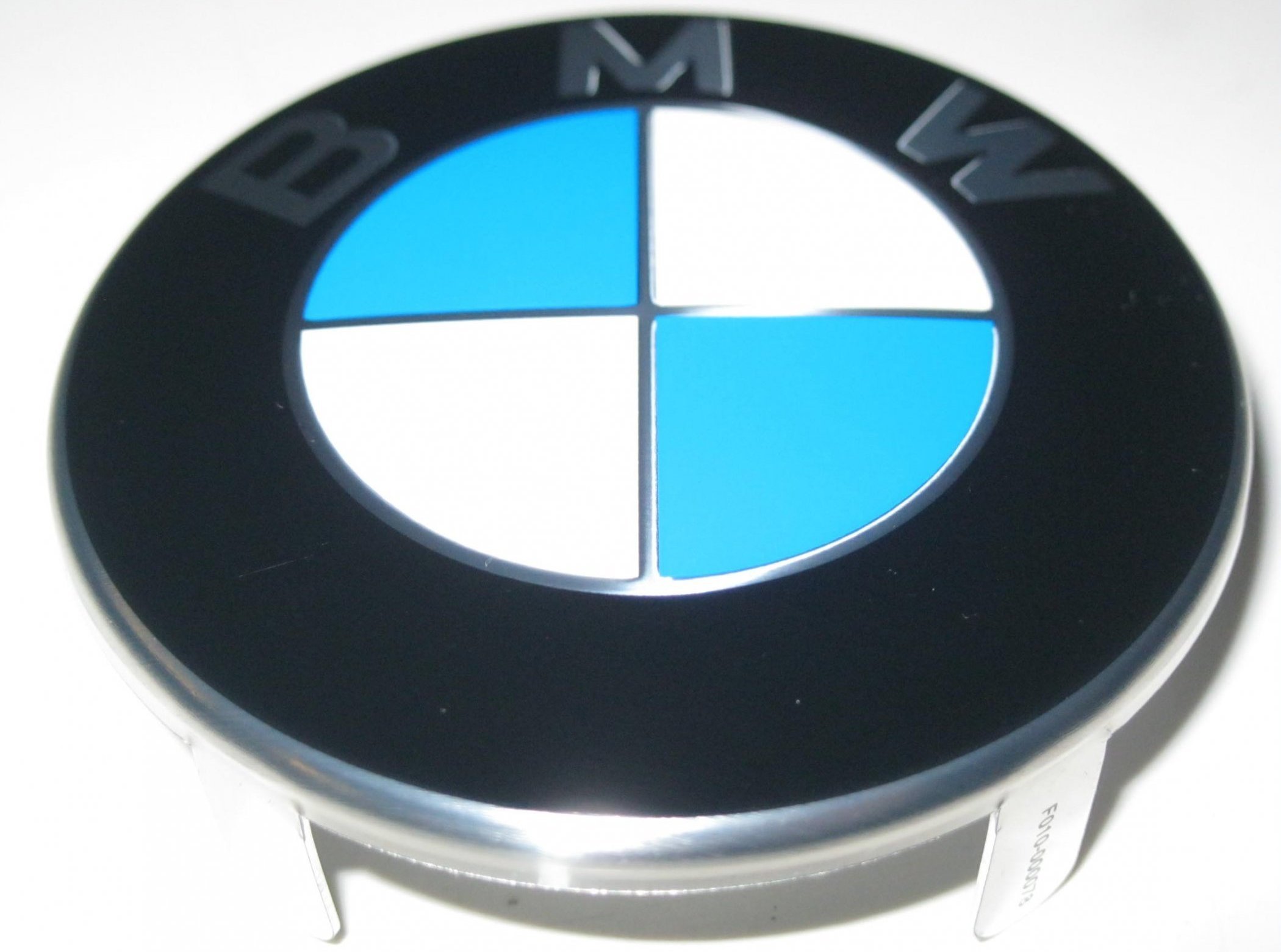 BMW Engine Cover Trim Badge Roundel Logo Plaque Metal 11147788967 