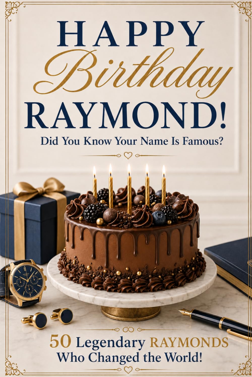 Happy Birthday, RAYMOND! Did You Know Your Name Is Famous?: 50 Legendary Raymonds Who Changed the World