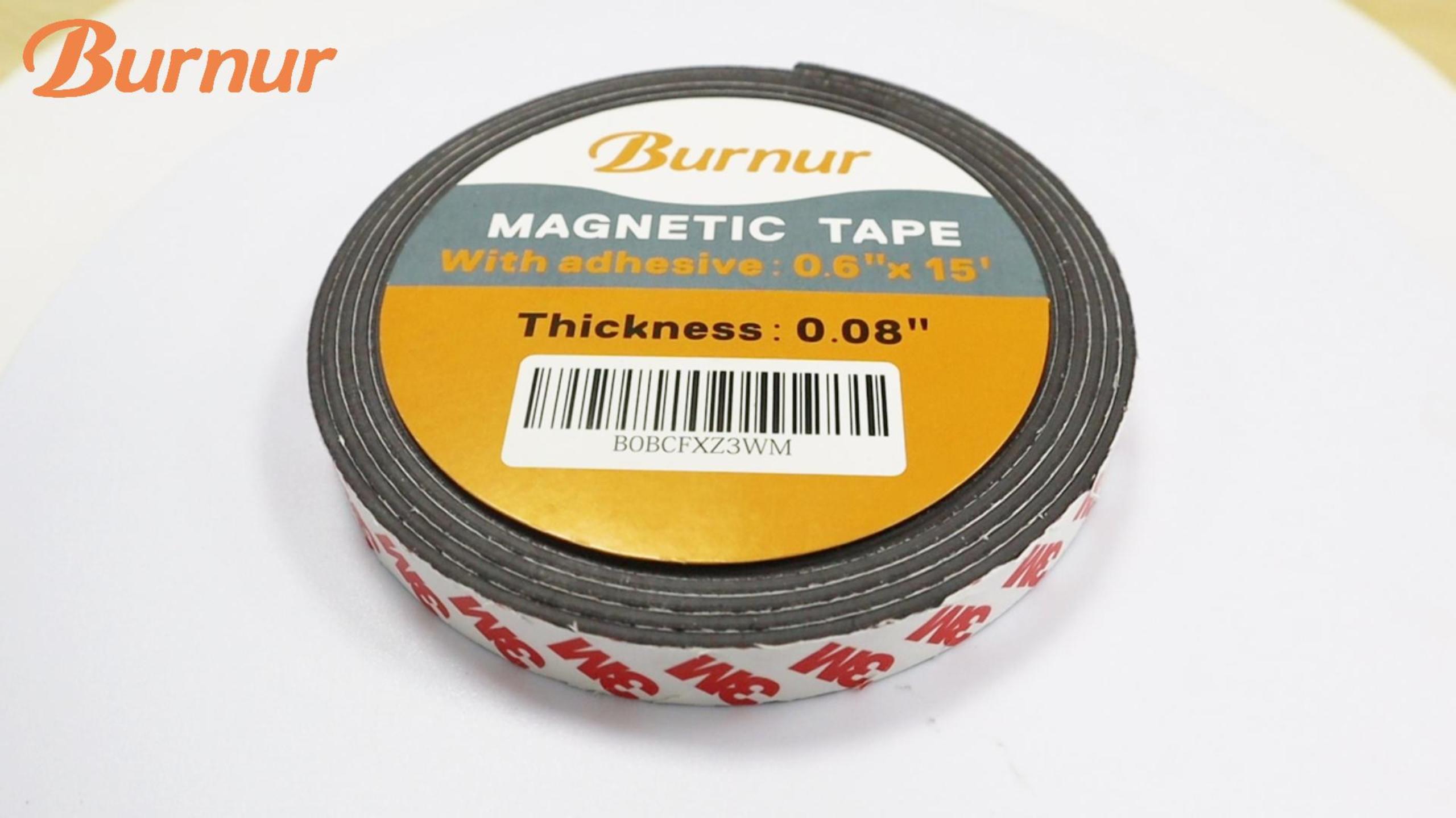 Watch Burnur Magnetic Tape Self Adhesive, 3M Magnet Strips on Amazon Live