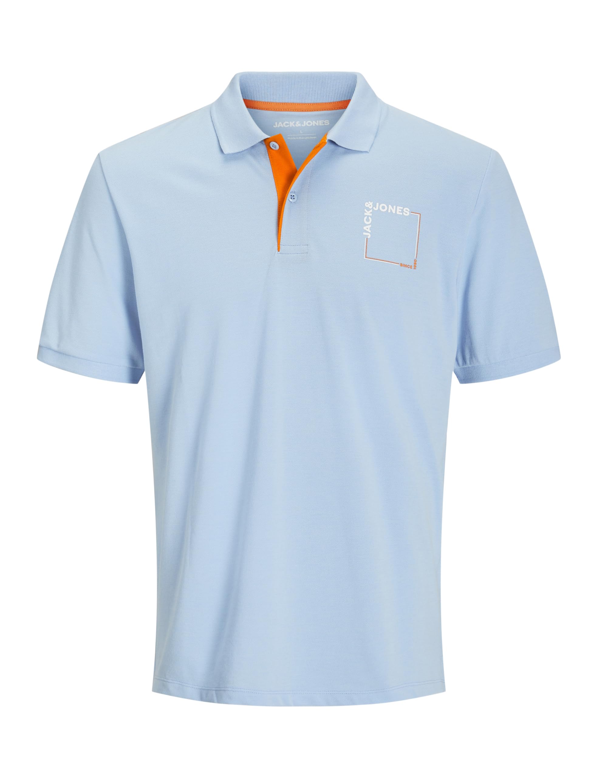 Jack & Jones Jjverner Polo SS, Chambray Blue, M