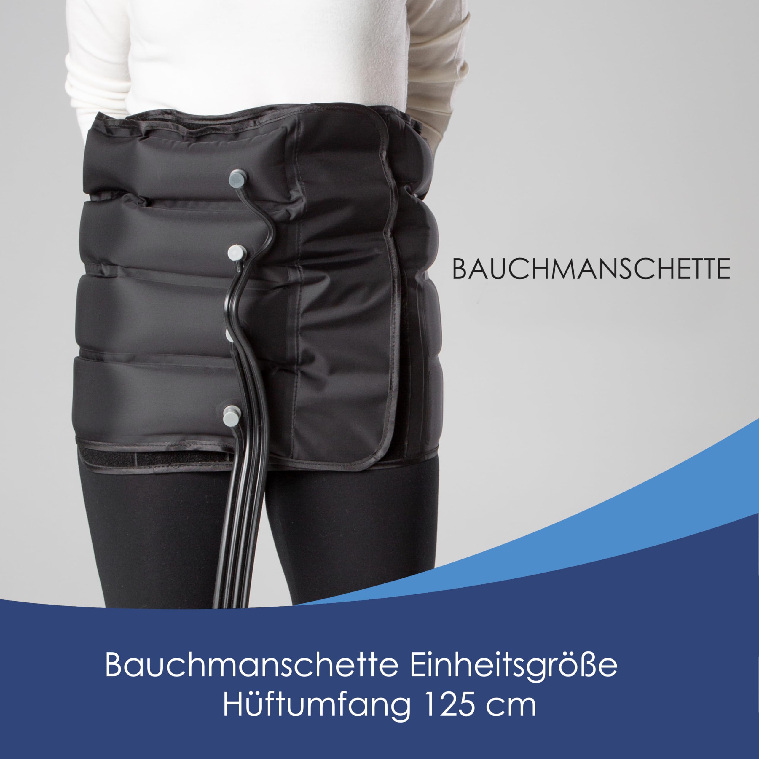 Dinamicamed | PRO 4.0 Beinmassagegerät | 4 Luftkammern | 6 Programme, verstellbarer Druck, inkl. Beinmanschetten, Shorts & Armmanschette | Pressotherapy Lymphdrainage fördert Durchblutung