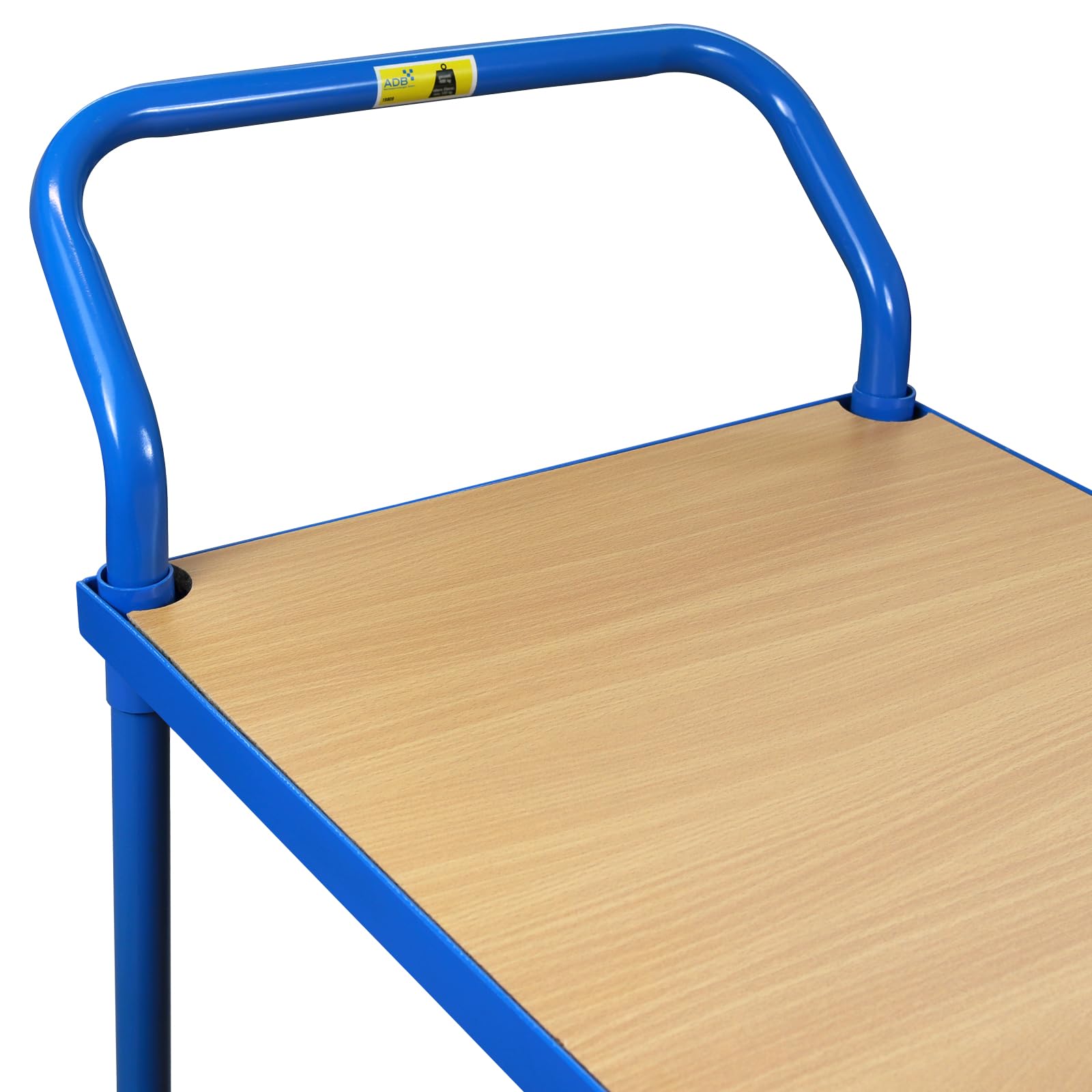 ADB - Carrello per il trasporto a 2 ripiani, 970 x 500 x 957 mm