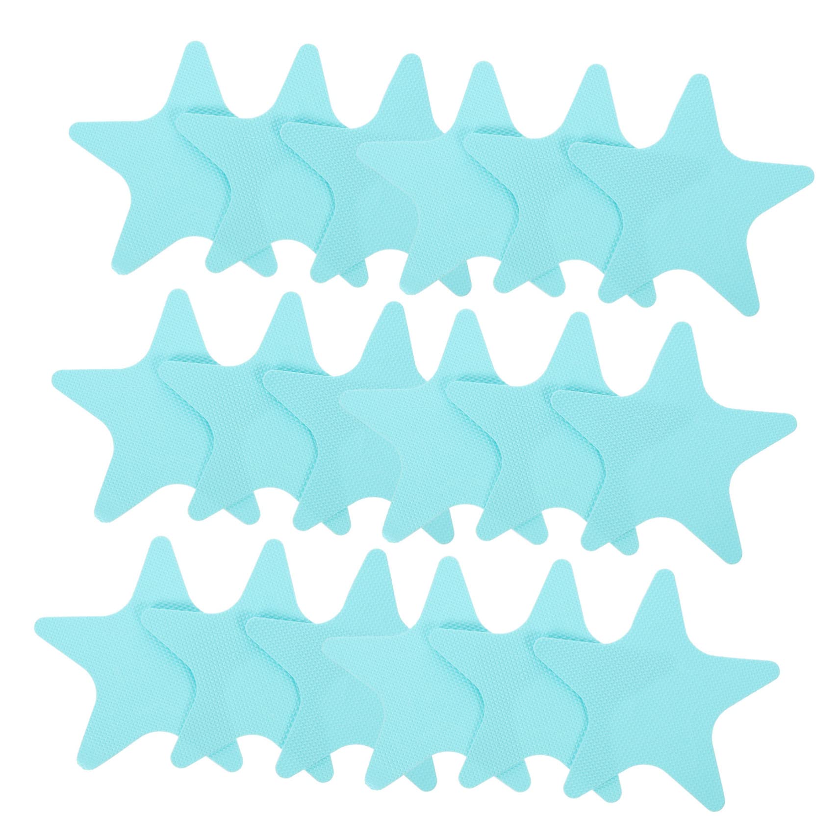 HOOTNEE 20Pcs Non Slip Bathroom Ground Stickers Peva Pentagram Design Easy to Apply Slip Decals for Bathtubs Showers and Smooth Surfaces