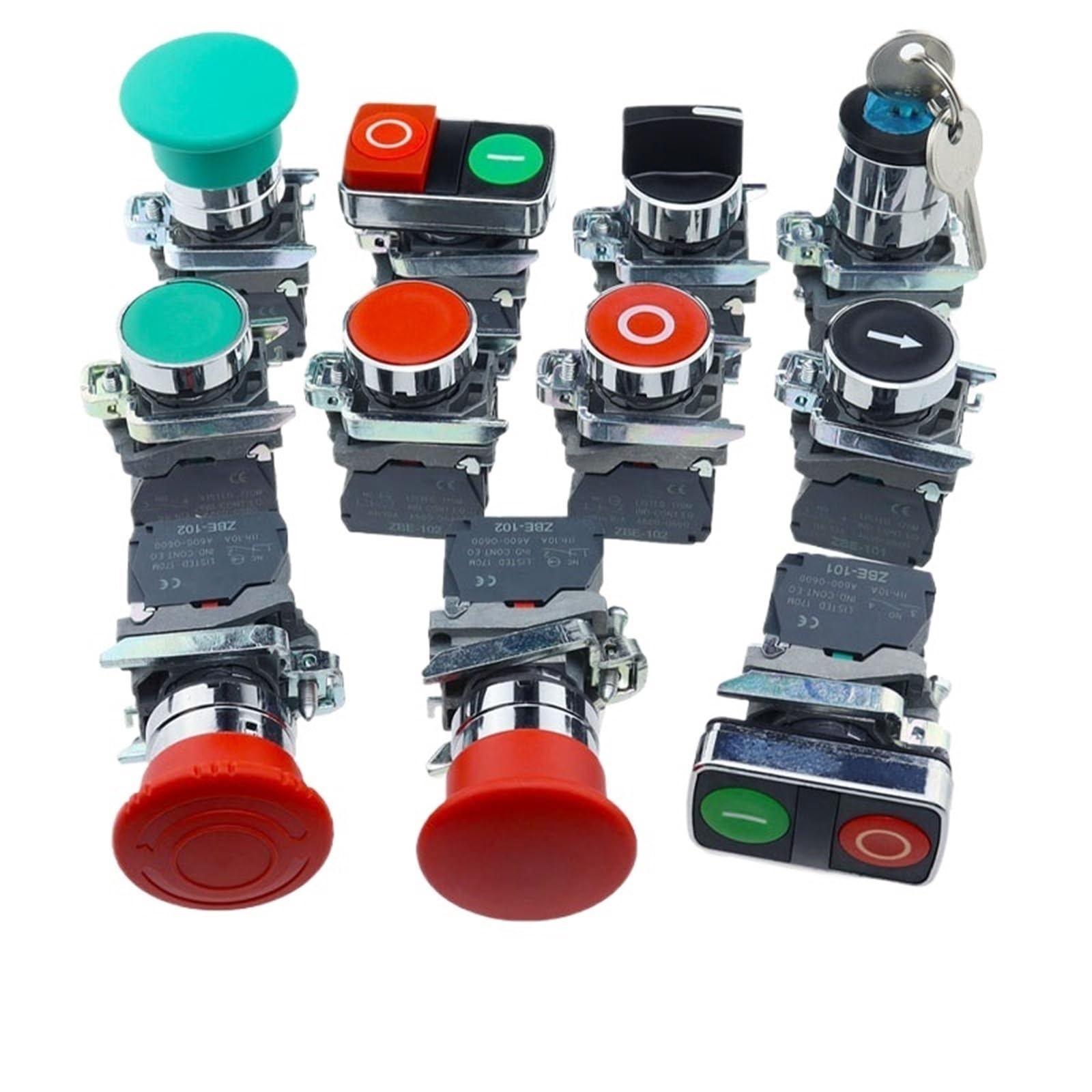 Réinitialisation automatique instantanée avec l'interrupteur métallique XB4 22mm
