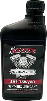 Amazon.com: Klotz American V-Twin Synthetic Motorcycle Oil