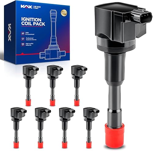 Vista 142 de KAX 4 paquetes de bobinas de encendido UF652 para Hyundai Accent 2012-2021, Kia Soul 1.6L, 2012-2019 Rio, 2012-2017 Veloster repuesto para UF652