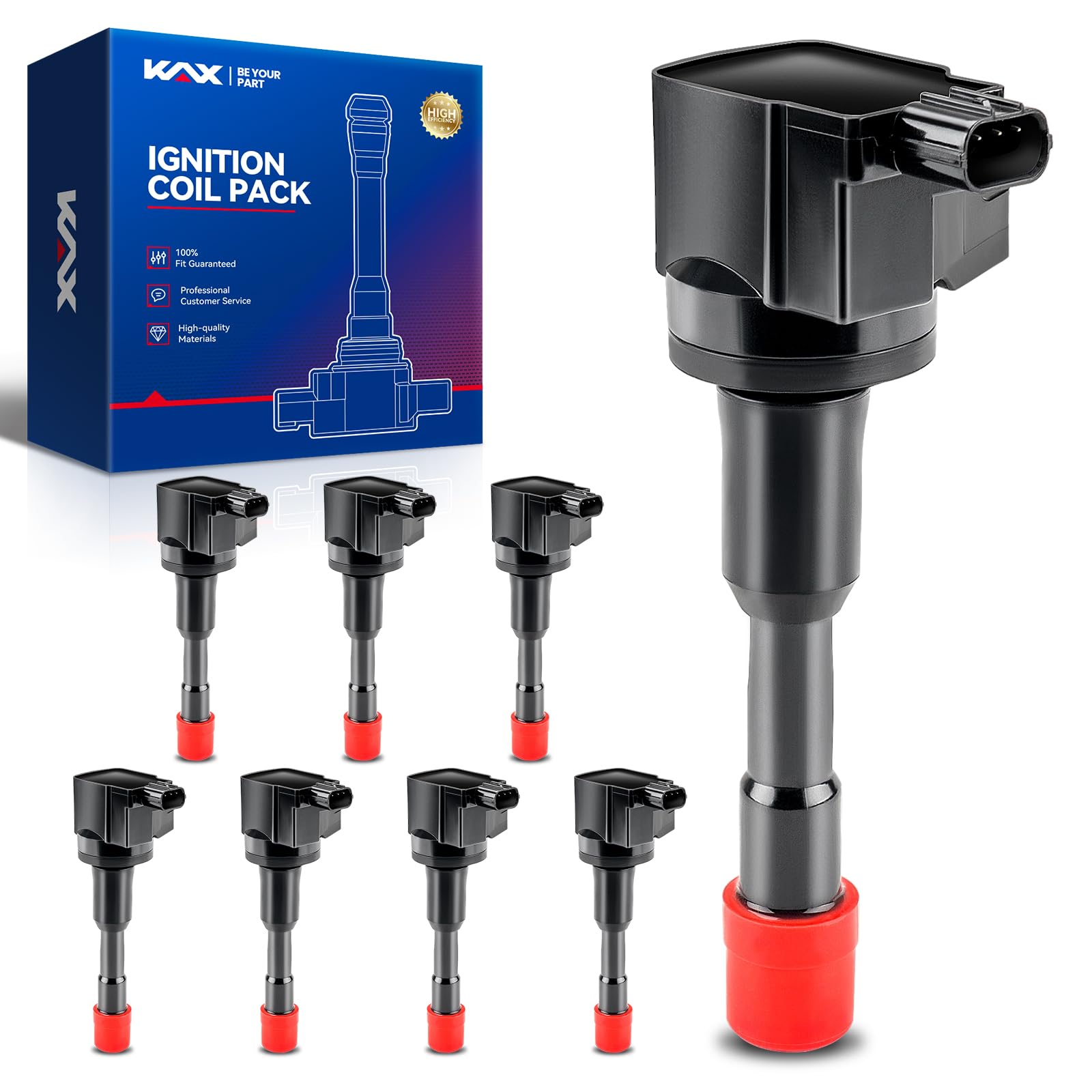 KAX Ignition Coil Pack Fit for Honda Civic 2003-2011 1.3L UF374