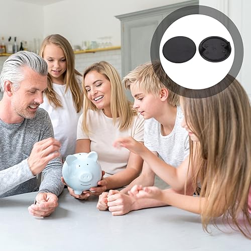 Miniatura 18 de 20 piezas de cubierta de agujero, hucha inferior, enchufe de alcancía, tapón de plástico para alcancía, tapones de plástico para agujeros, alcancía