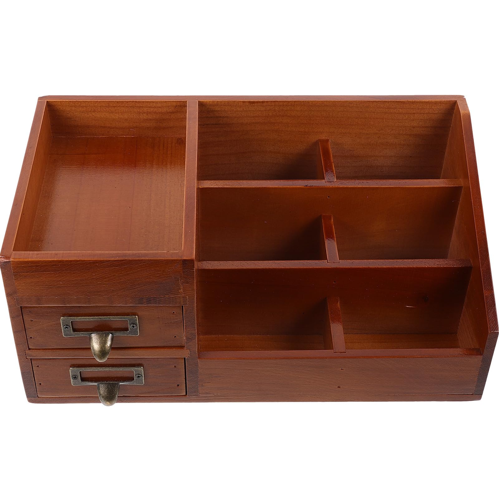 CLISPEED Schreibtisch und Organizer mit Schubladen Multifunktionaler Hautpflege Organizer Make Up Aufbewahrung für Zuhause Am Schminktisch